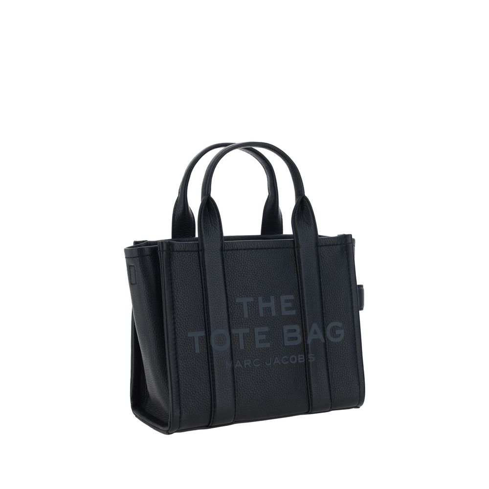 Marc Jacobs The Leather Small Tote – crna kožna torba, fotografija 2