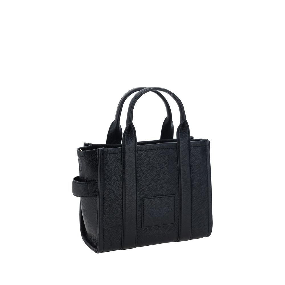 Marc Jacobs The Leather Small Tote – crna kožna torba, fotografija 3