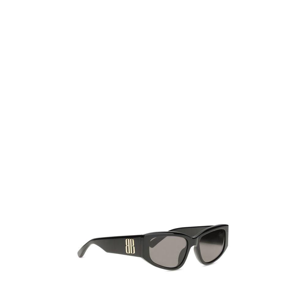 Balenciaga Nano D-Frame – crne acetatne sunčane naočale