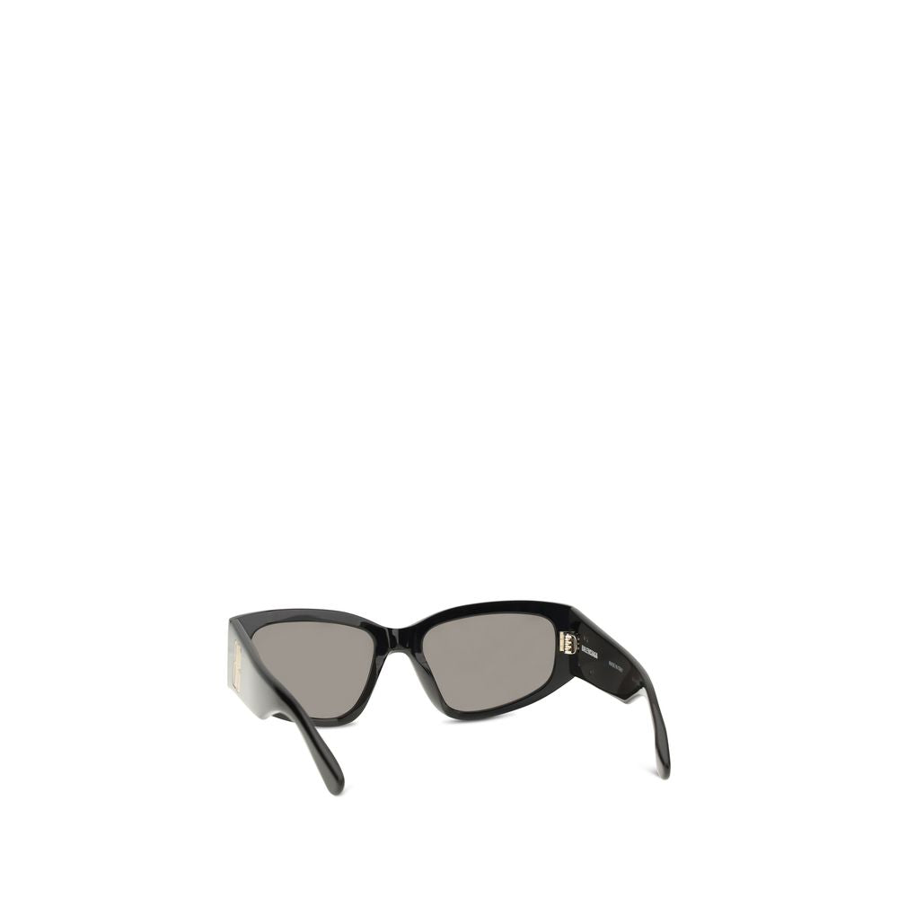 Balenciaga Nano D-Frame – crne acetatne sunčane naočale