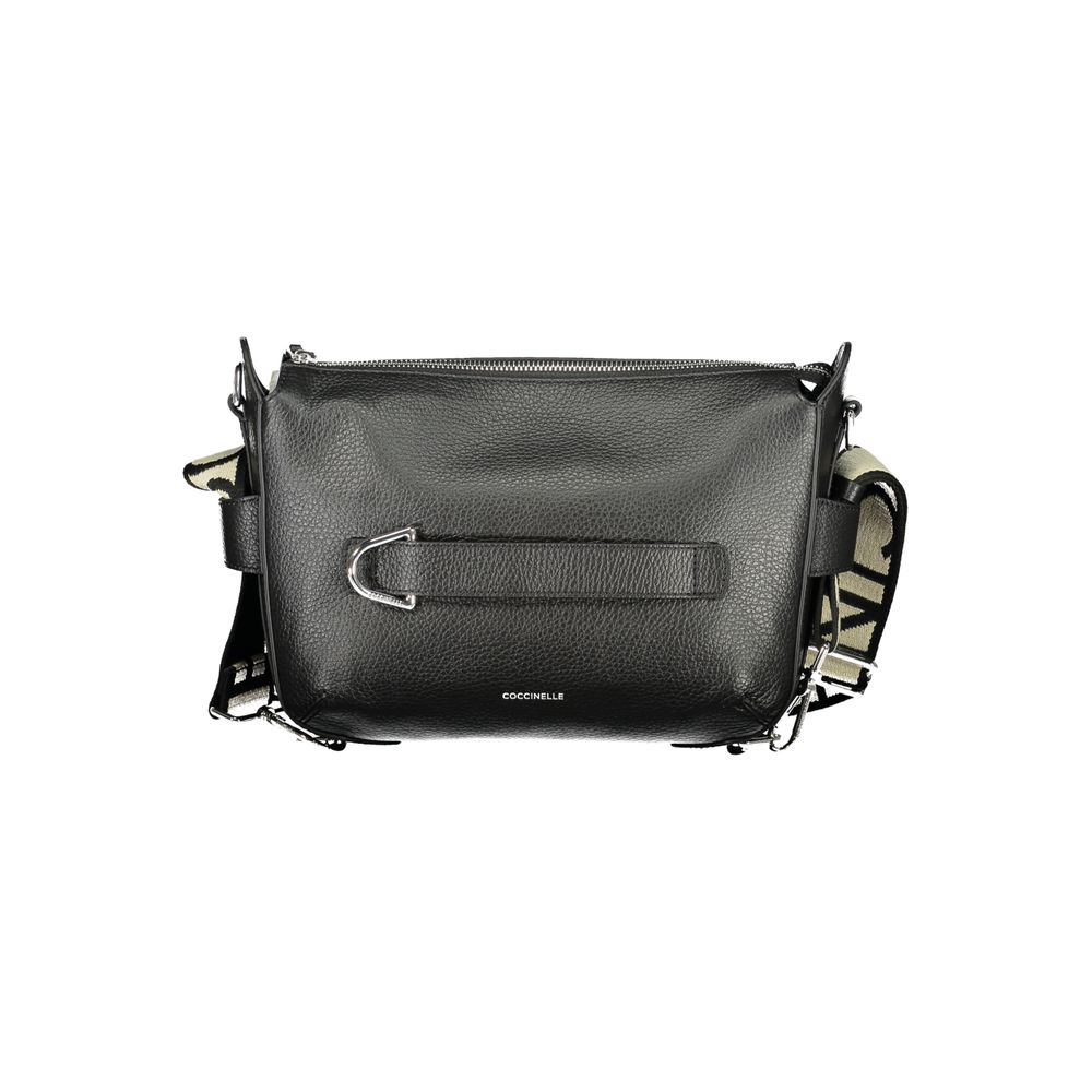 Coccinelle Gretel Ribbon – Black Leather Bag | Coccinelle handbag | Privé Polaï