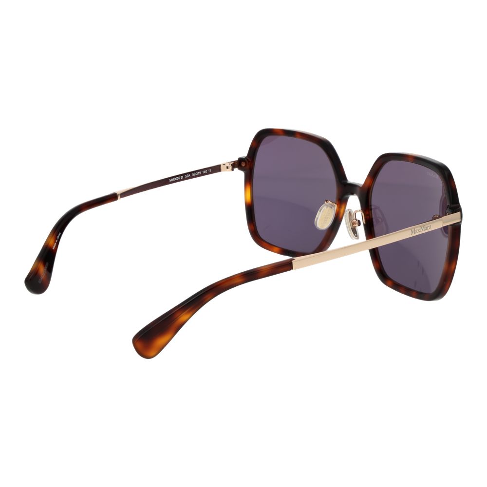 Max Mara MM0059-D 52A – smeđe acetatne sunčane naočale