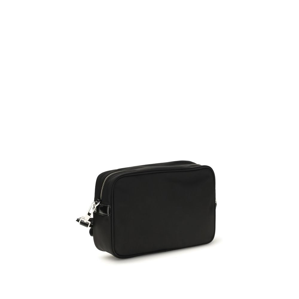 Tory Burch Virginia – Black Nylon Shoulder Bag – product photograph 3 | Privé Polaï