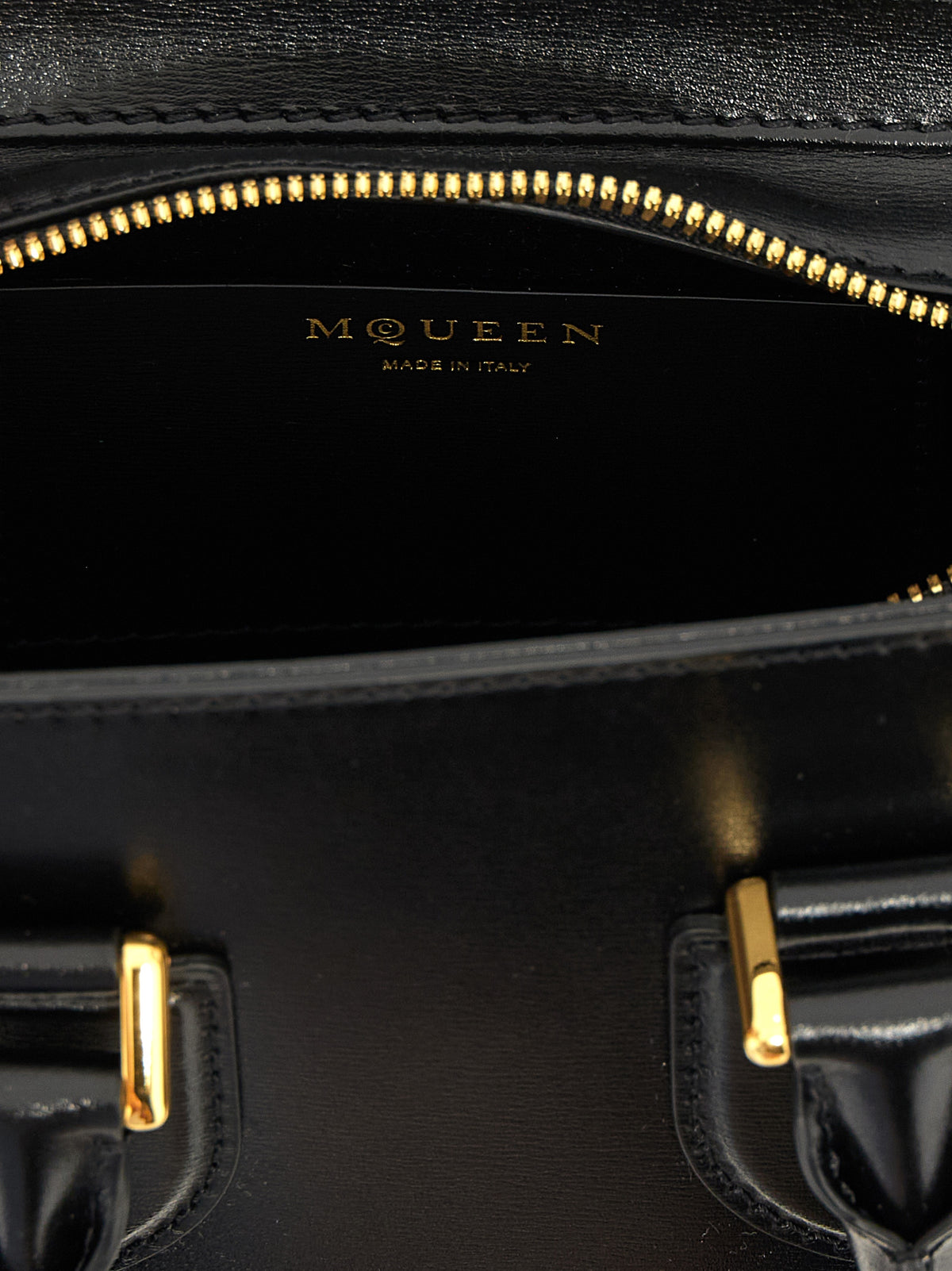 Alexander McQueen Birdee Mini – Black Leather Bag – product photo 4 | Privé Polaï
