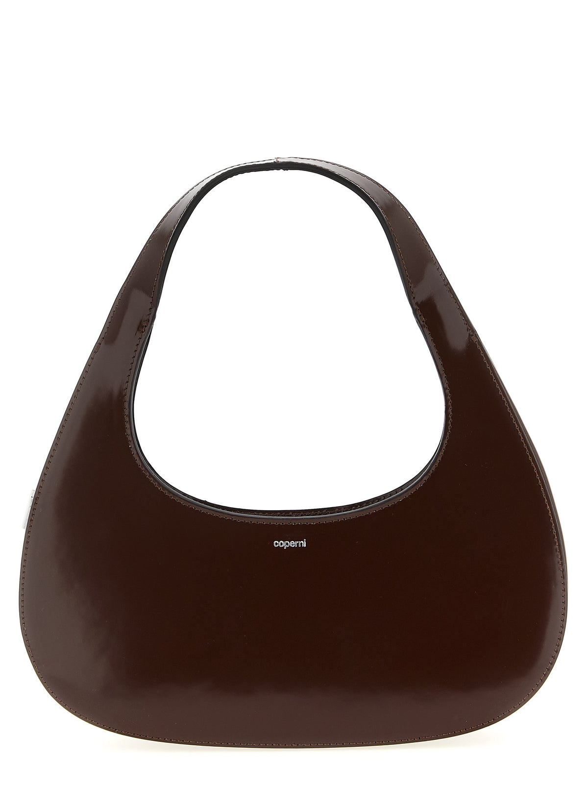 Coperni Matte Leather – smeđa kožna torba, fotografija 1