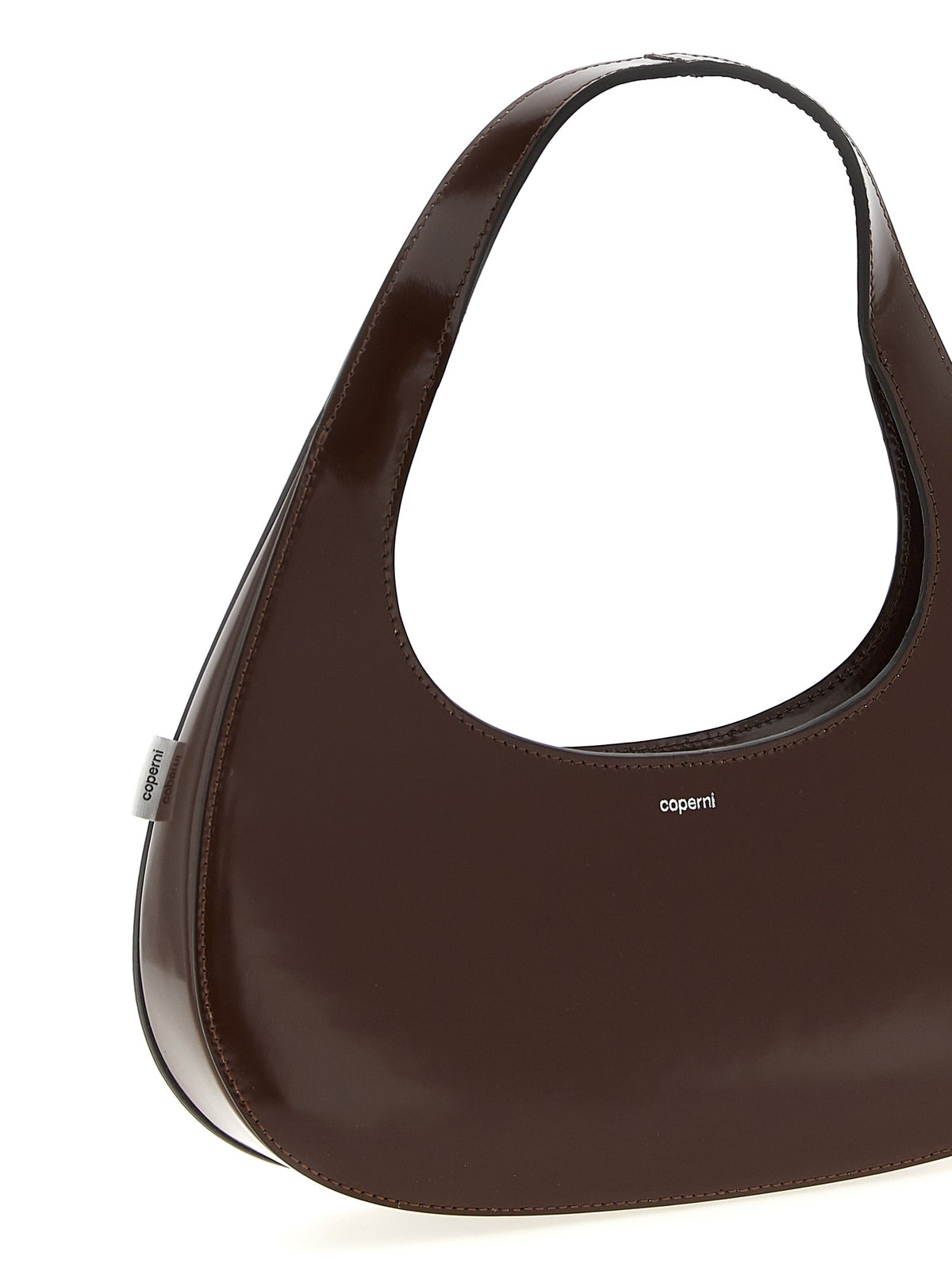 Coperni Matte Leather – smeđa kožna torba, fotografija 3