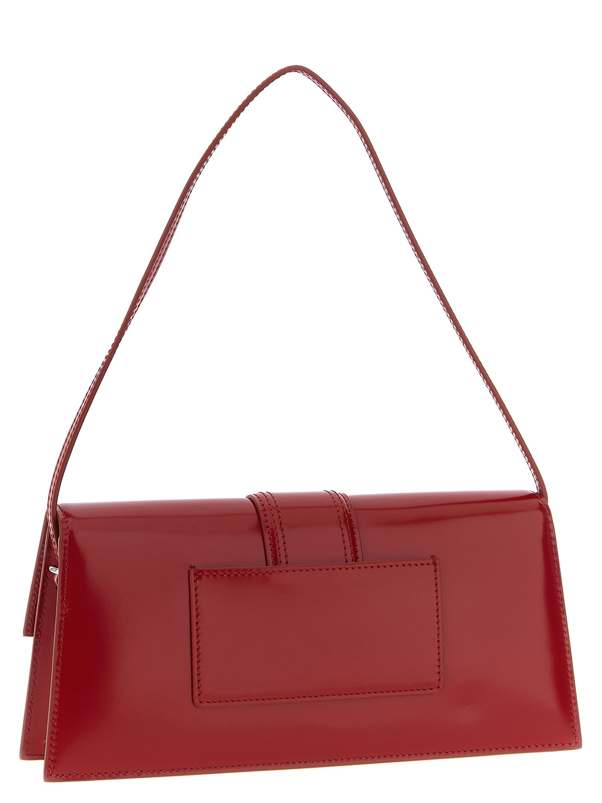 Jacquemus Le Bambino Long – Red Leather Shoulder Bag – product photograph 2 | Privé Polaï