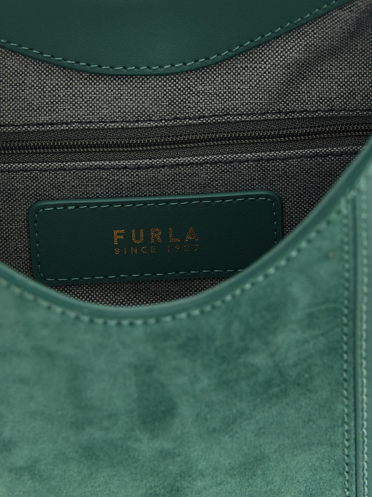 Furla Goccia S – Green Leather Shoulder Bag – product image 4 | Privé Polaï