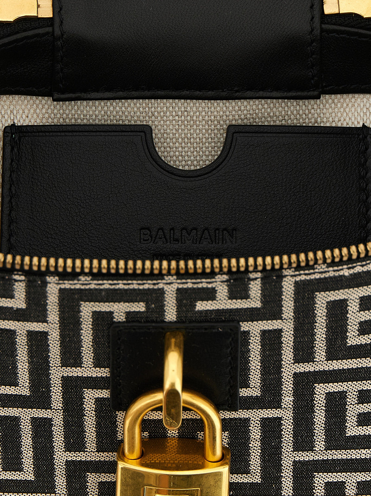 Balmain Pulse Vanity dvobojna jacquard torbica