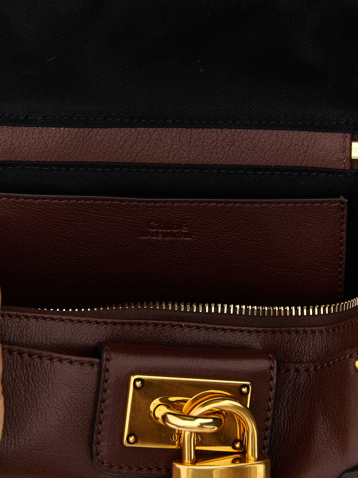 Chloé Vanity Paddington – Dark Brown Leather Bag – product photo 4 | Privé Polaï