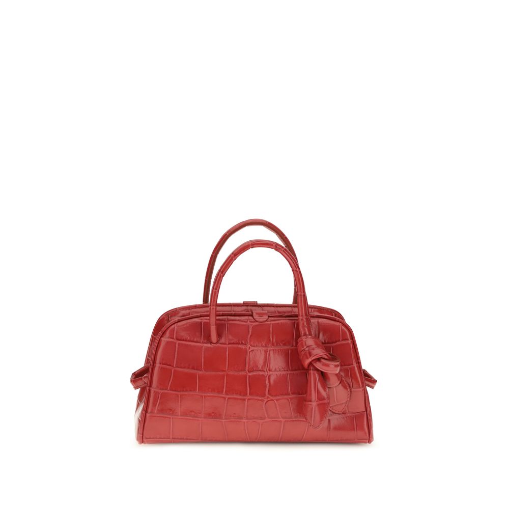 Jacquemus Le Petit Turismo – Red Printed Leather Bag – product photograph 1 | Privé Polaï