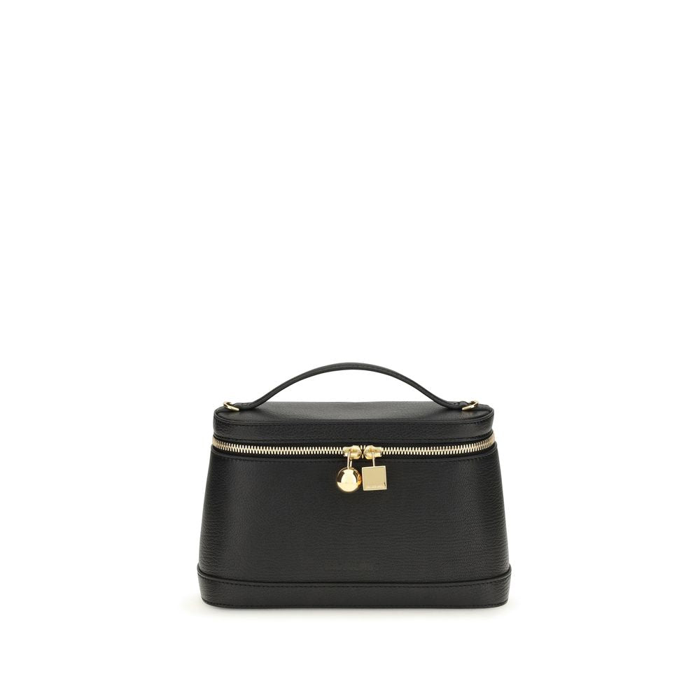 Jacquemus Le Petit Vanity – Black Leather Bag – product photograph 1 | Privé Polaï
