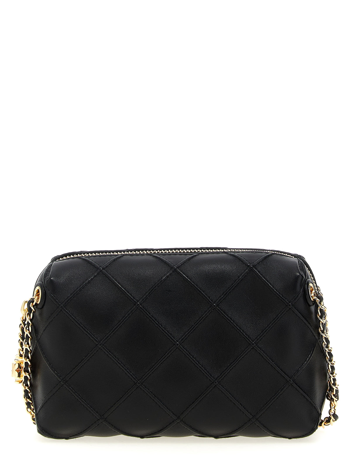 Tory Burch Fleming – Black Lambskin Crossbody Bag – product photograph 1 | Privé Polaï