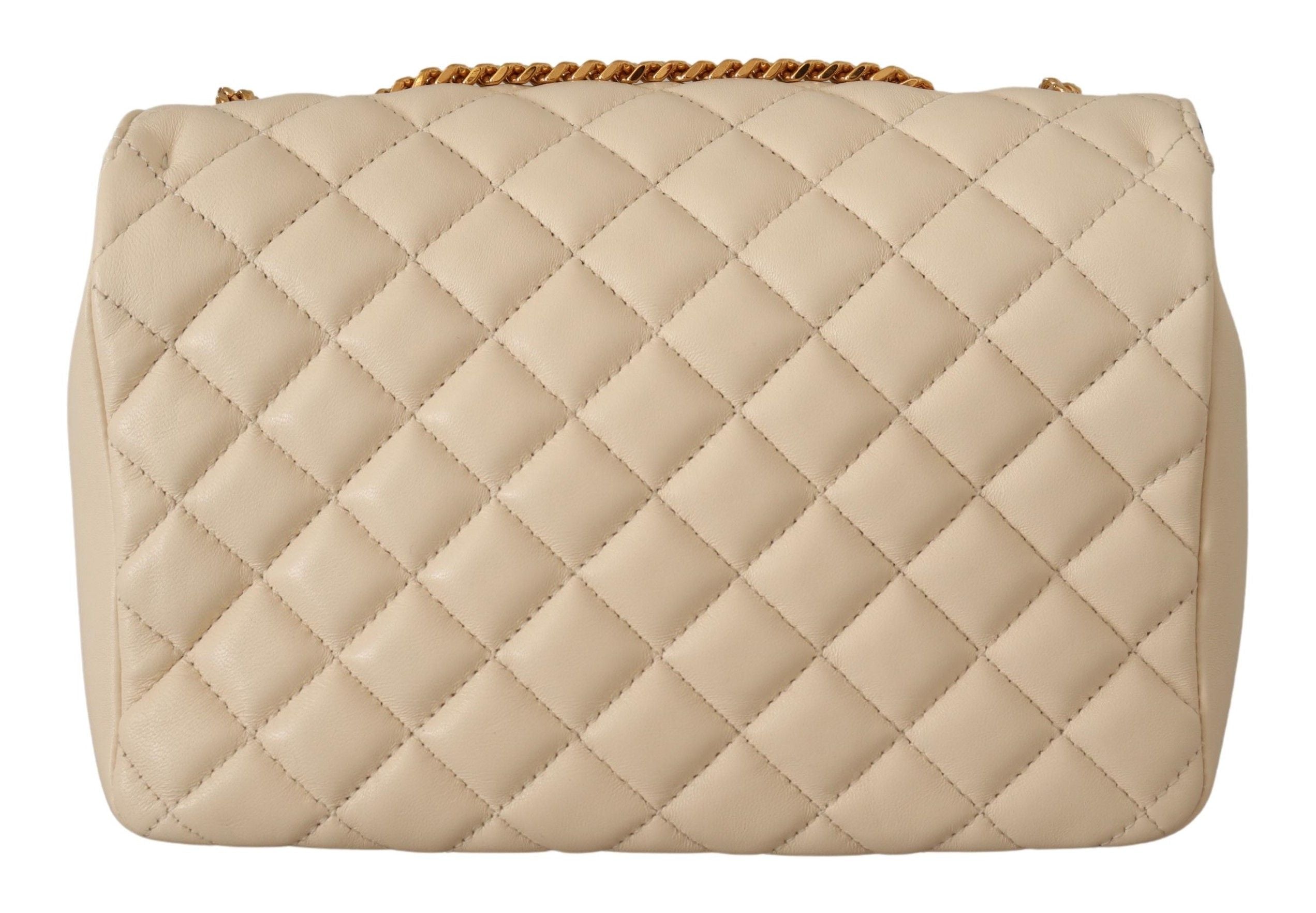 Versace Elegant White Nappa Leather Shoulder Bag – luxury by Versace | PrivePolai