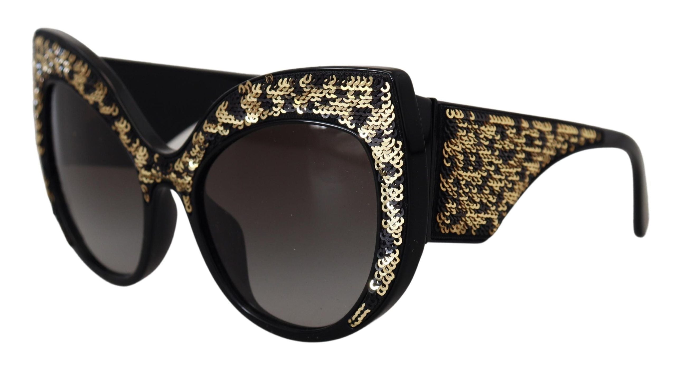 Dolce & Gabbana Butterfly Polarized Sequin Sunglasses – luxury by Dolce & Gabbana | PrivePolai