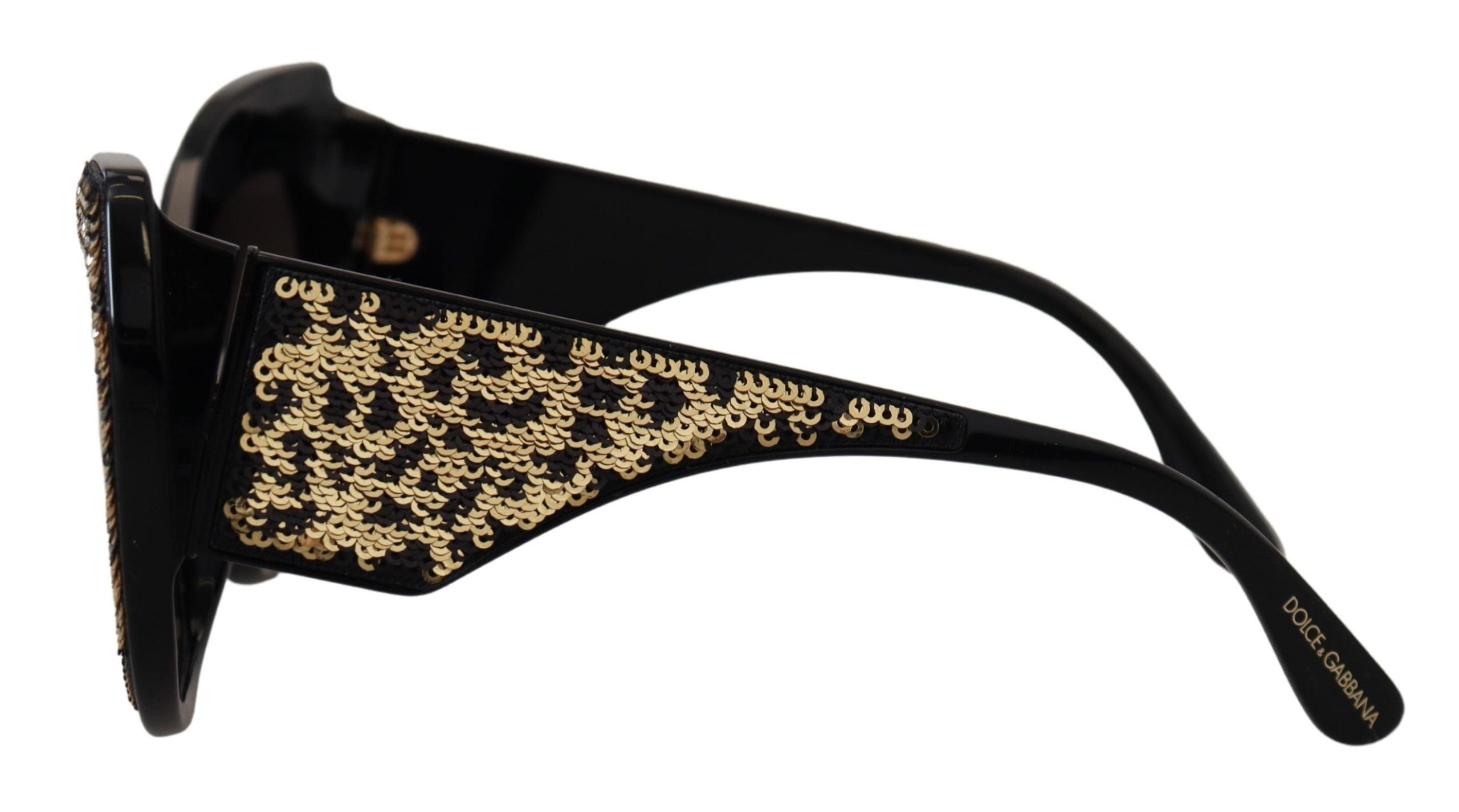 Dolce & Gabbana Butterfly Polarized Sequin Sunglasses – luxury by Dolce & Gabbana | PrivePolai