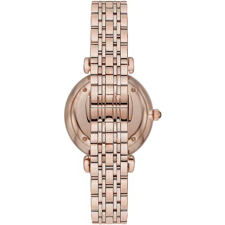 Emporio Armani Elegant Rose Gold-Tone Ladies Watch – luxury by Emporio Armani | PrivePolai
