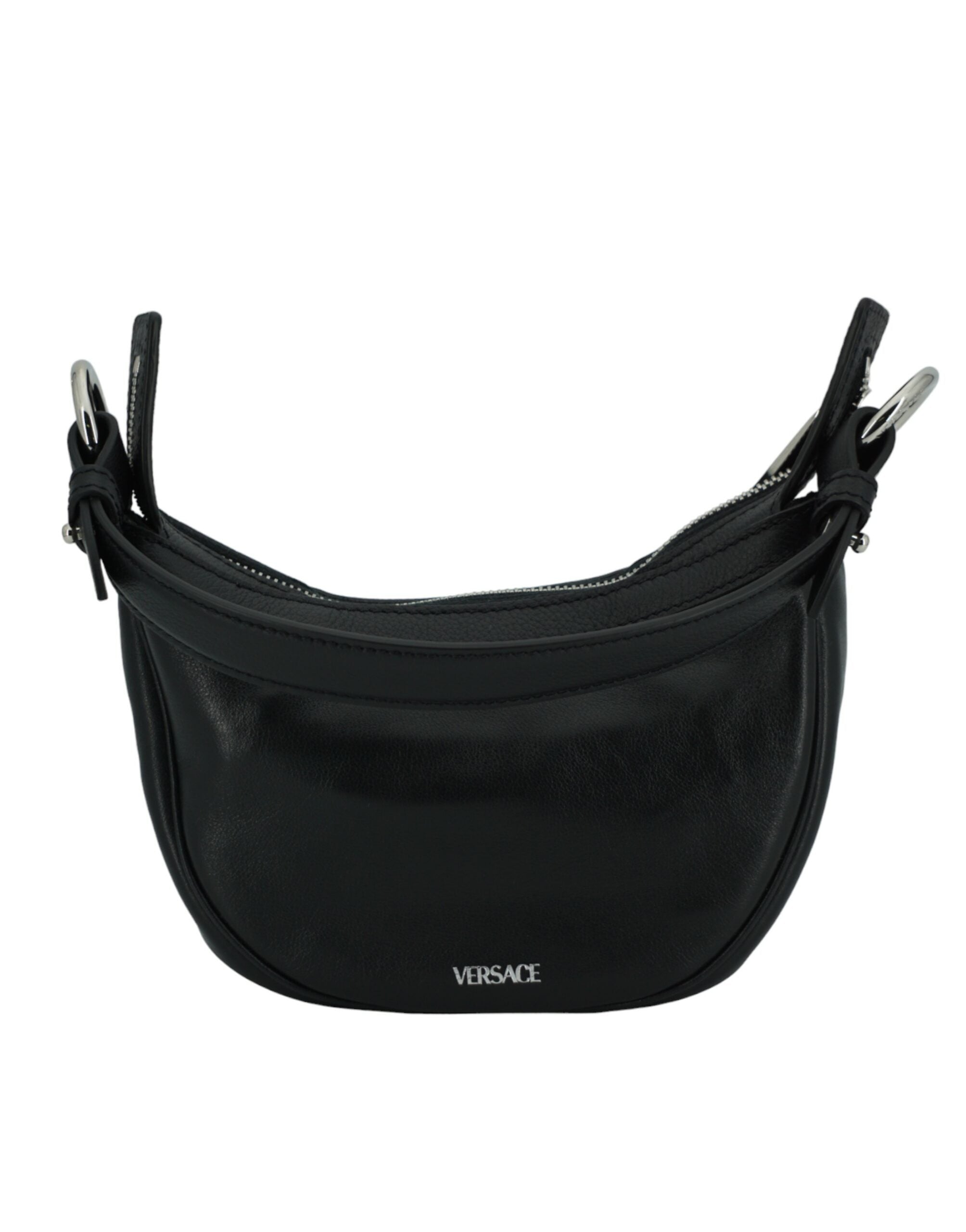 Versace Elegant Black Mini Hobo Shoulder Bag – luxury by Versace | PrivePolai