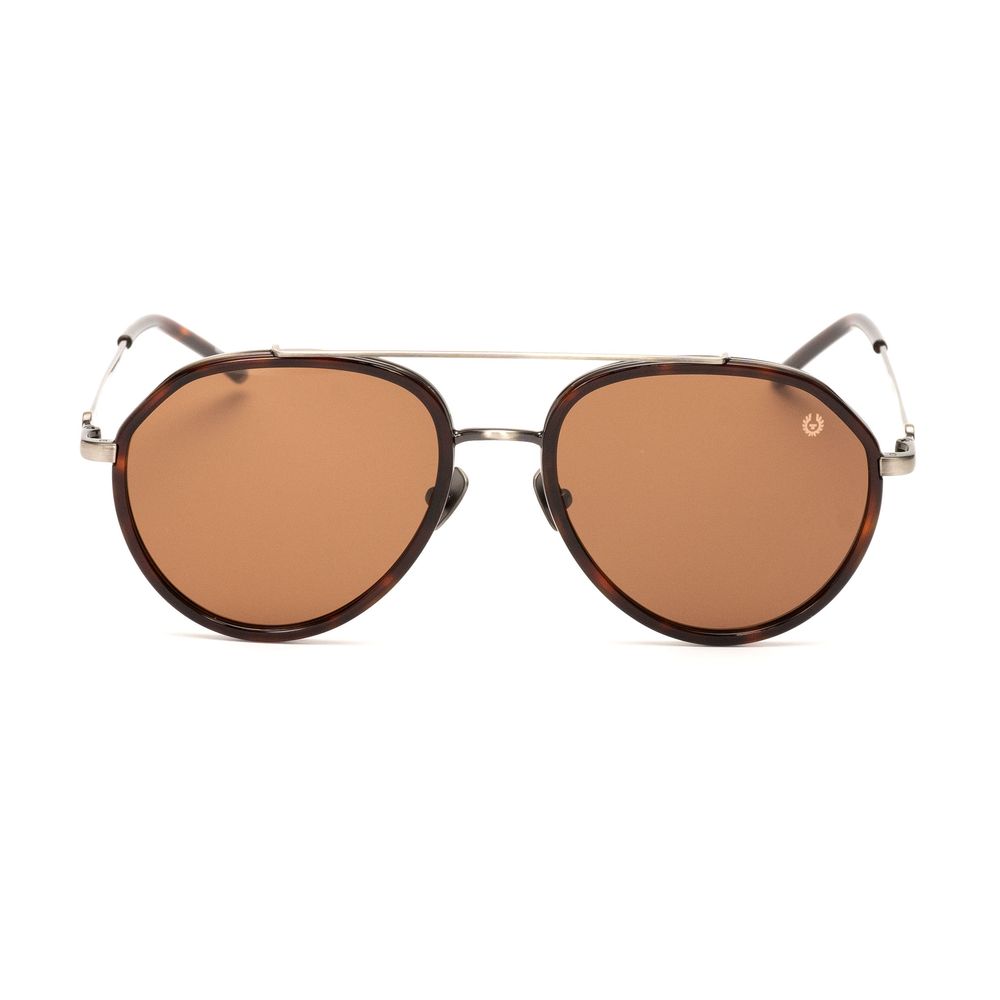 Belstaff Brown Titanium Sunglasses – luxury by Belstaff | PrivePolai