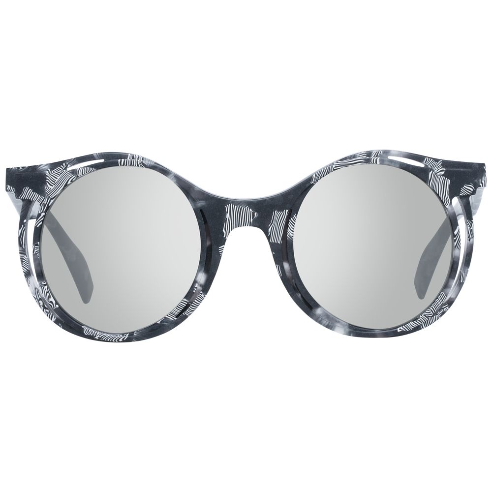 Yohji Yamamoto Graue Herren Sonnenbrille
