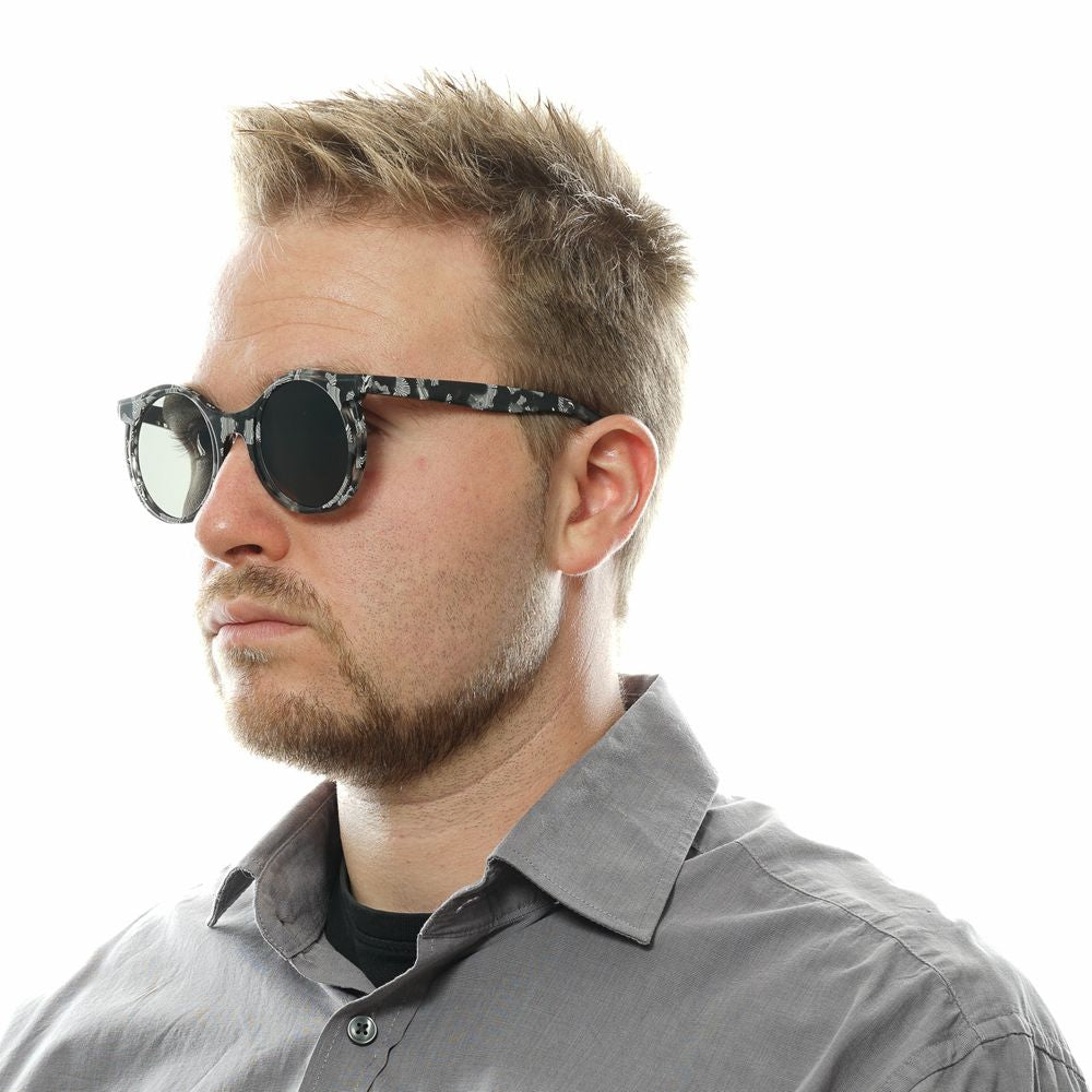 Yohji Yamamoto Graue Herren Sonnenbrille