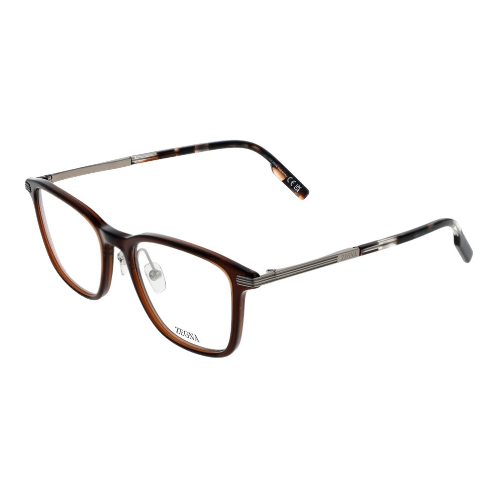 Ermenegildo Zegna Brown Men Optical Frames – luxury by Ermenegildo Zegna | PrivePolai
