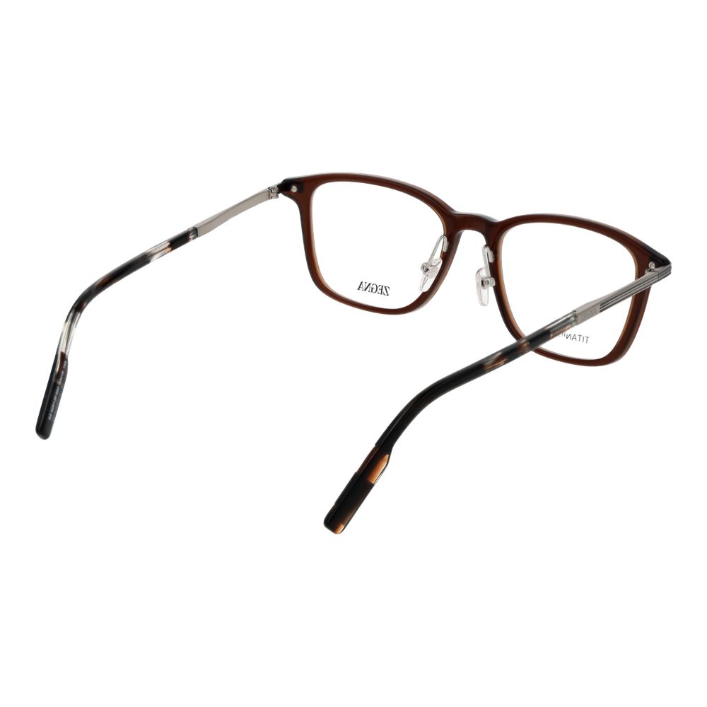 Ermenegildo Zegna Brown Men Optical Frames – luxury by Ermenegildo Zegna | PrivePolai