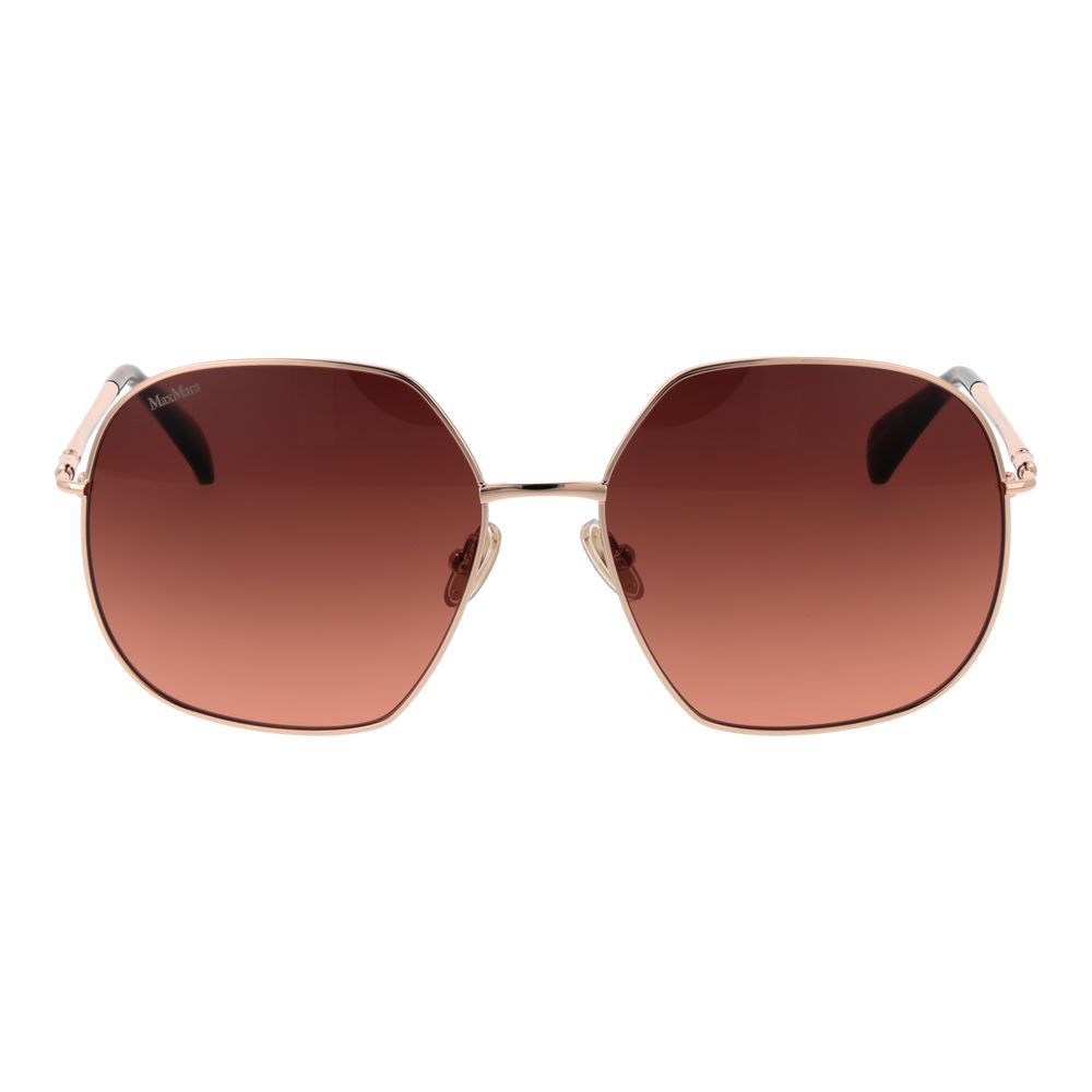 Max Mara Rose Gold Women Sunglasses – luxury by Max Mara | PrivePolai