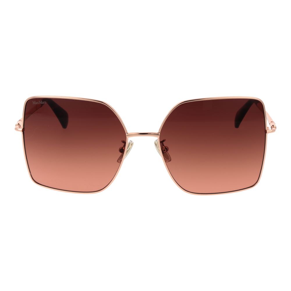 Max Mara Rose Gold Women Sunglasses – luxury by Max Mara | PrivePolai