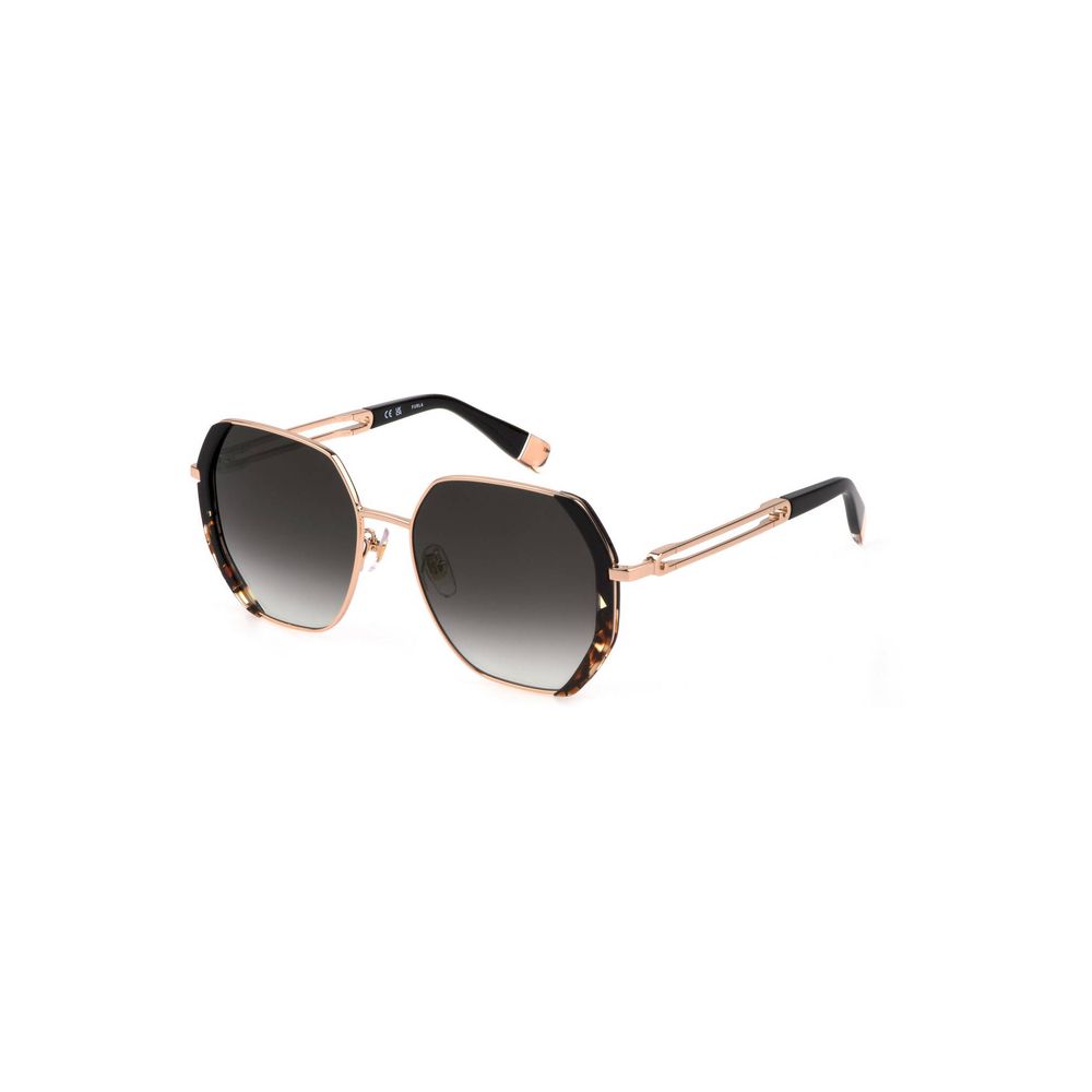 Furla Gold Metal Damen Sonnenbrille