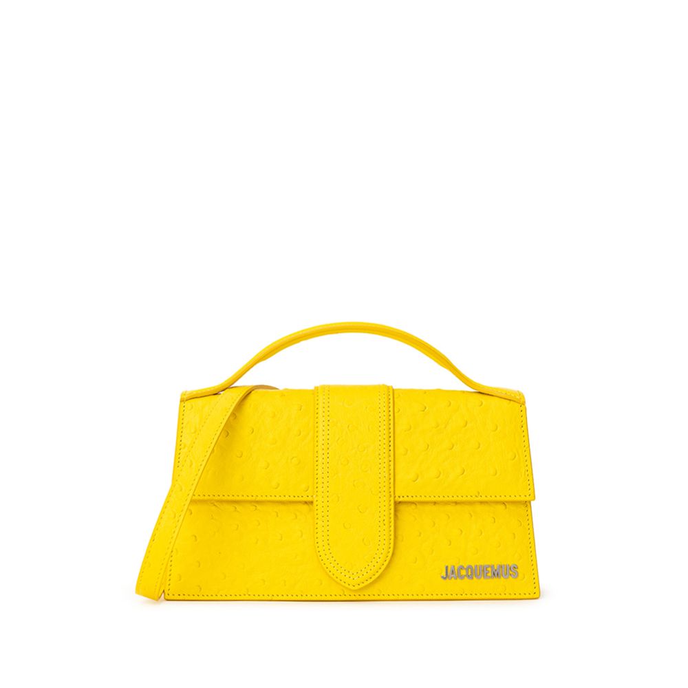 Jacquemus Yellow Leather Handbag – luxury by Jacquemus | PrivePolai