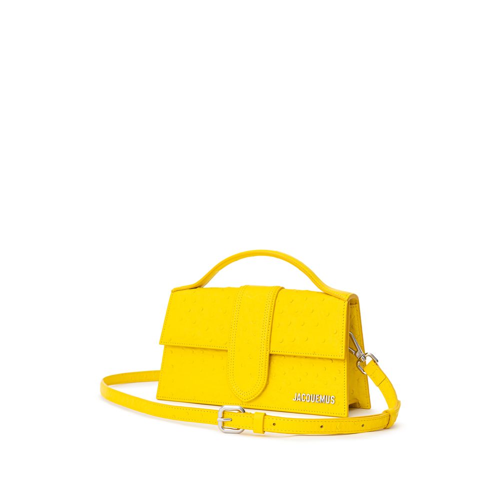 Jacquemus Yellow Leather Handbag – luxury by Jacquemus | PrivePolai