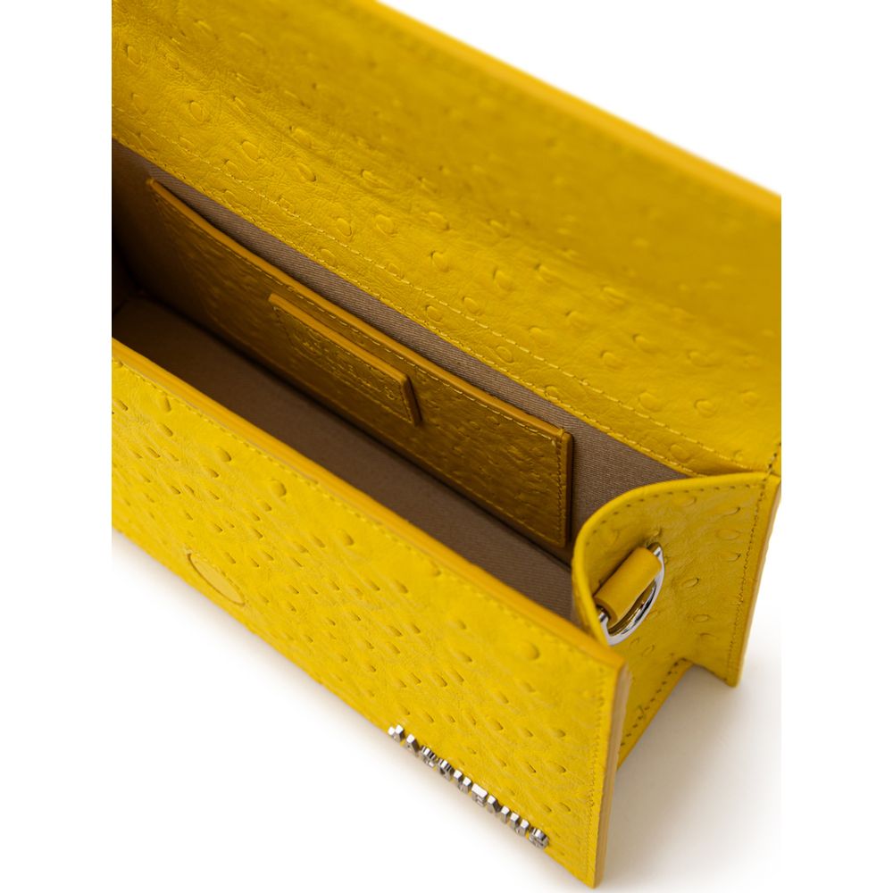 Jacquemus Yellow Leather Handbag – luxury by Jacquemus | PrivePolai