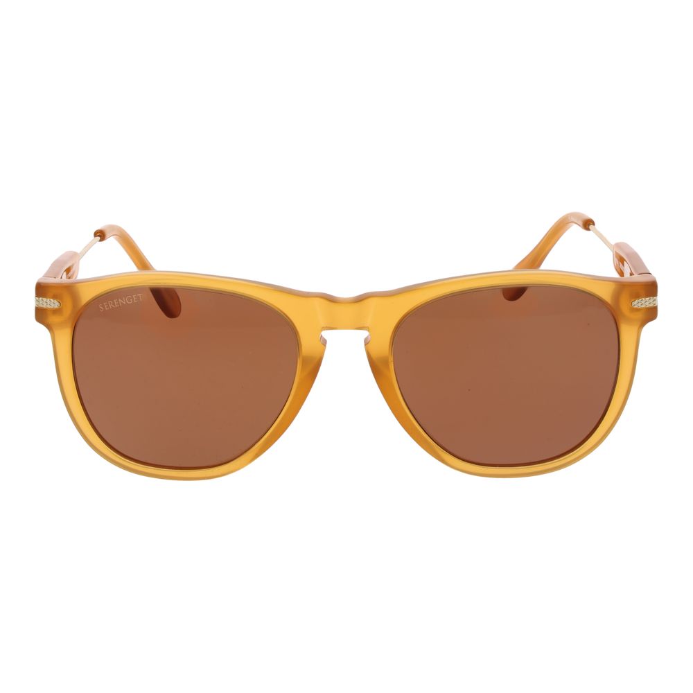 Serengeti Orange Herren-Sonnenbrille