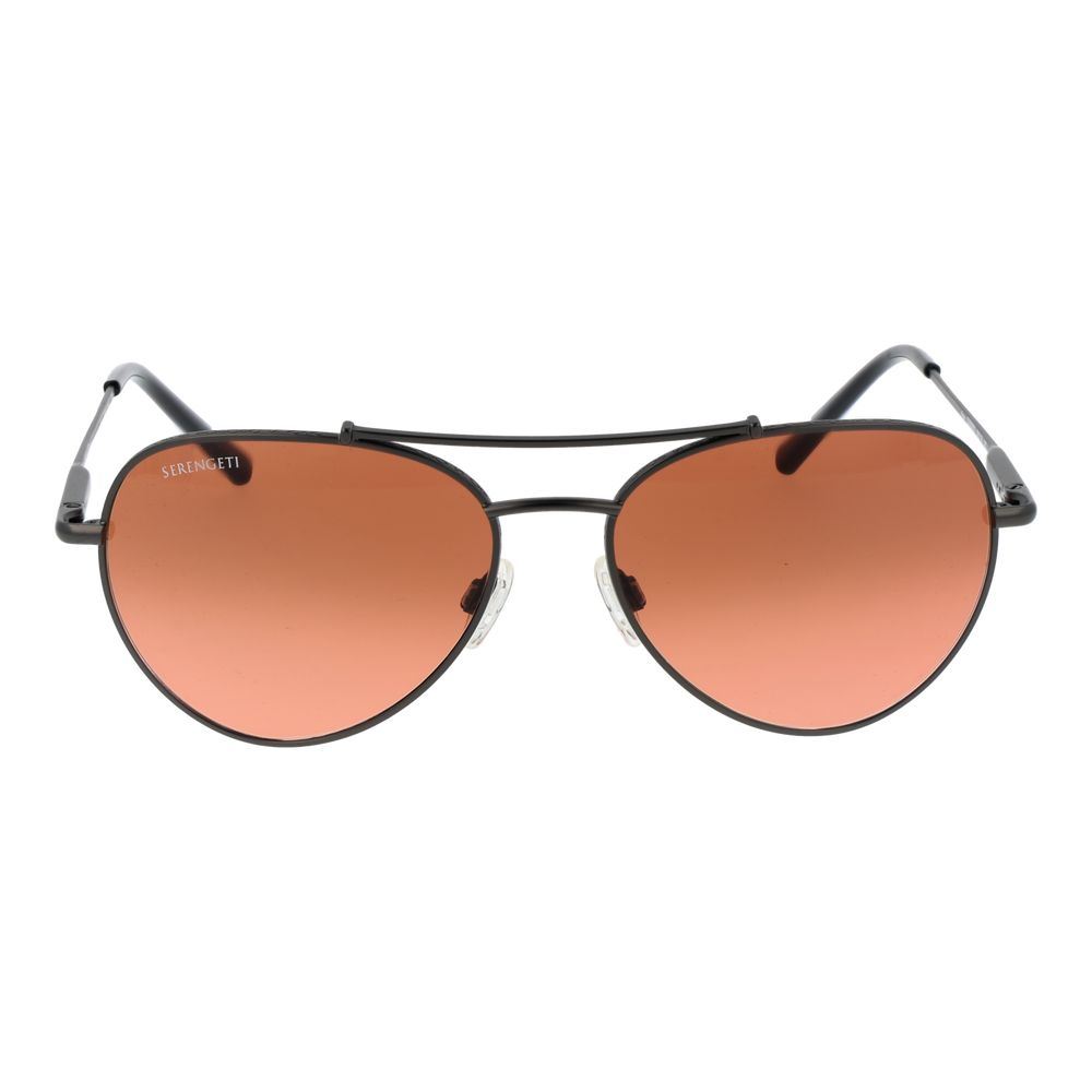 Schwarze Unisex-Sonnenbrille Serengeti