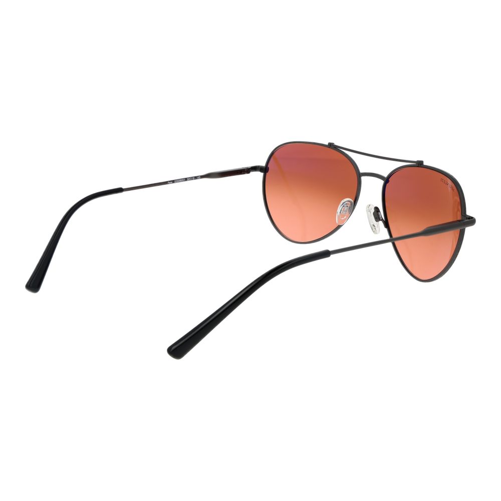 Schwarze Unisex-Sonnenbrille Serengeti