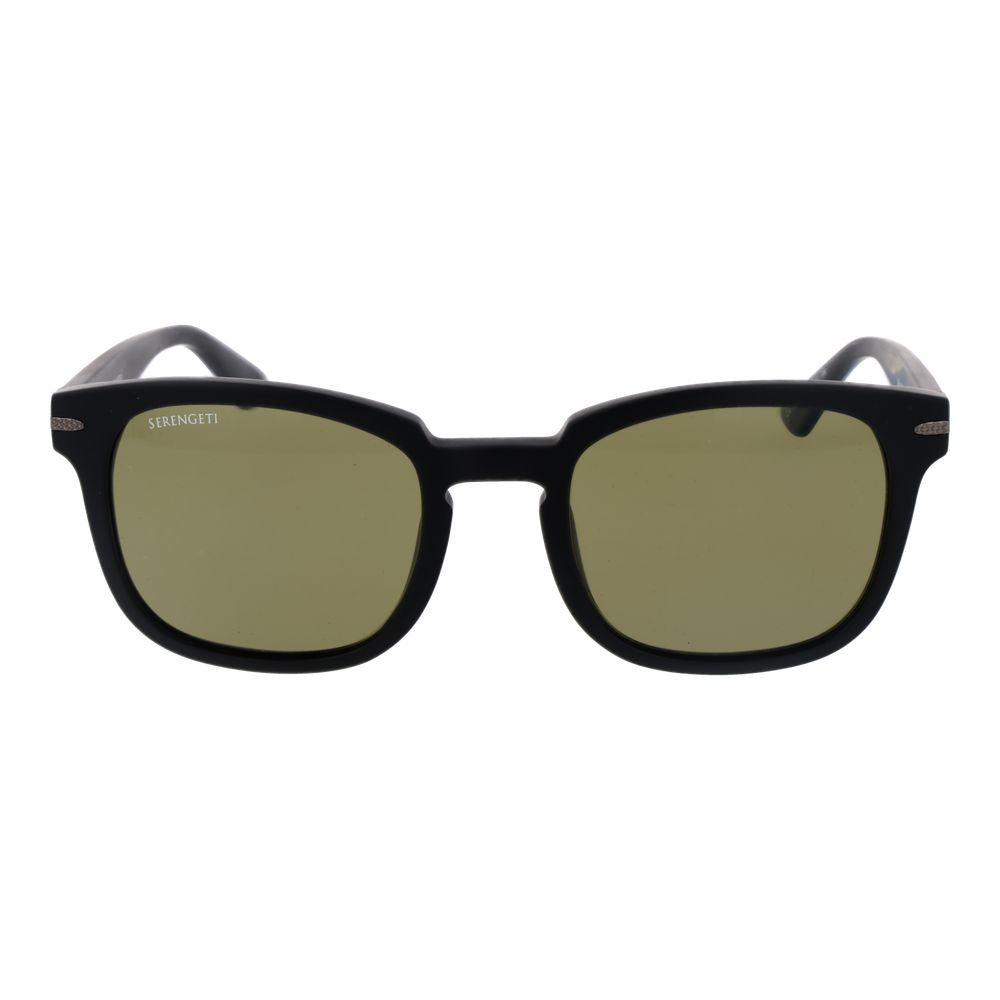 Schwarze Unisex-Sonnenbrille Serengeti