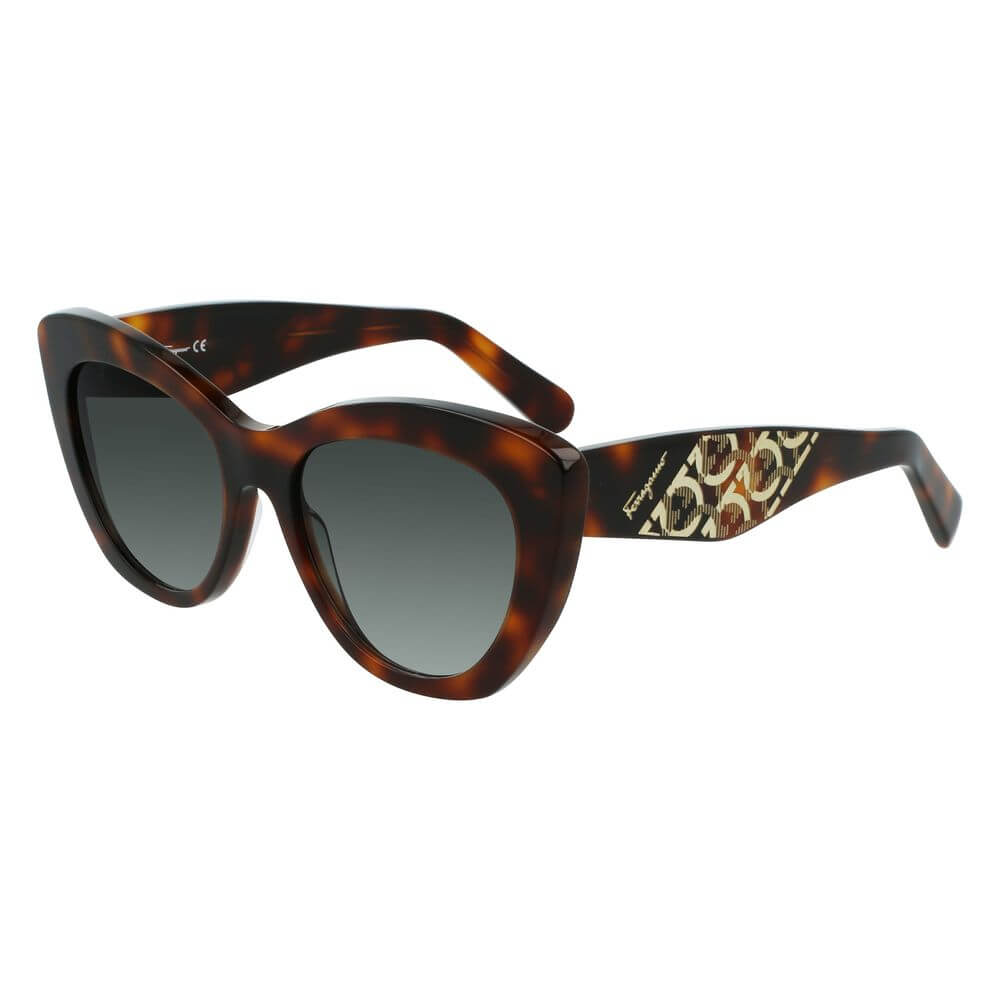 Salvatore Ferragamo Brown Acetate Sunglasses – luxury by Salvatore Ferragamo | PrivePolai
