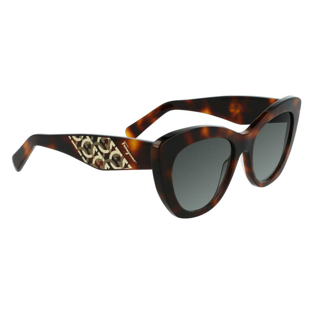 Salvatore Ferragamo Brown Acetate Sunglasses – luxury by Salvatore Ferragamo | PrivePolai
