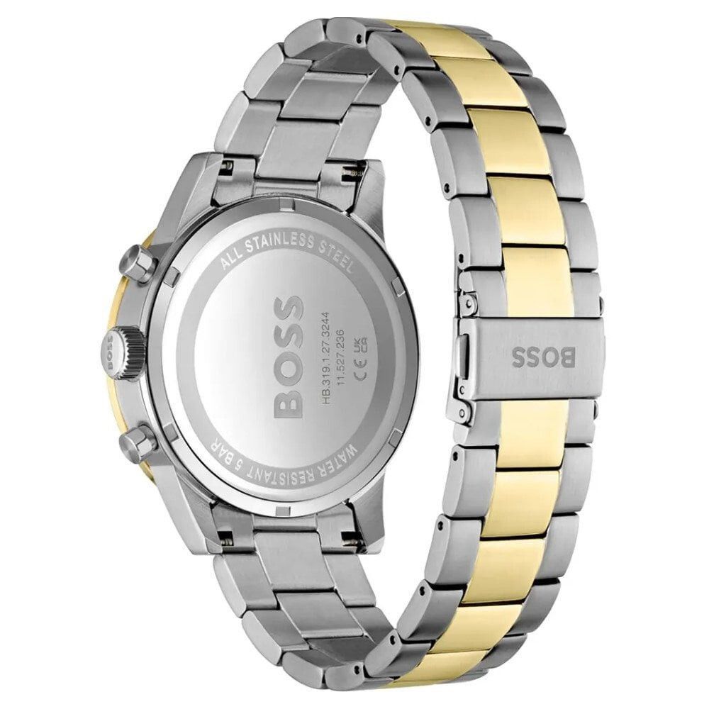 Hugo Boss Gray Stainless Steel Dress Watch
