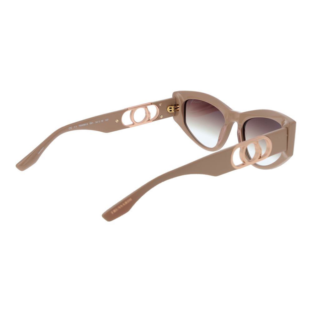 Trussardi – bež četvrtaste acetatne sunčane naočale – fotografija 3