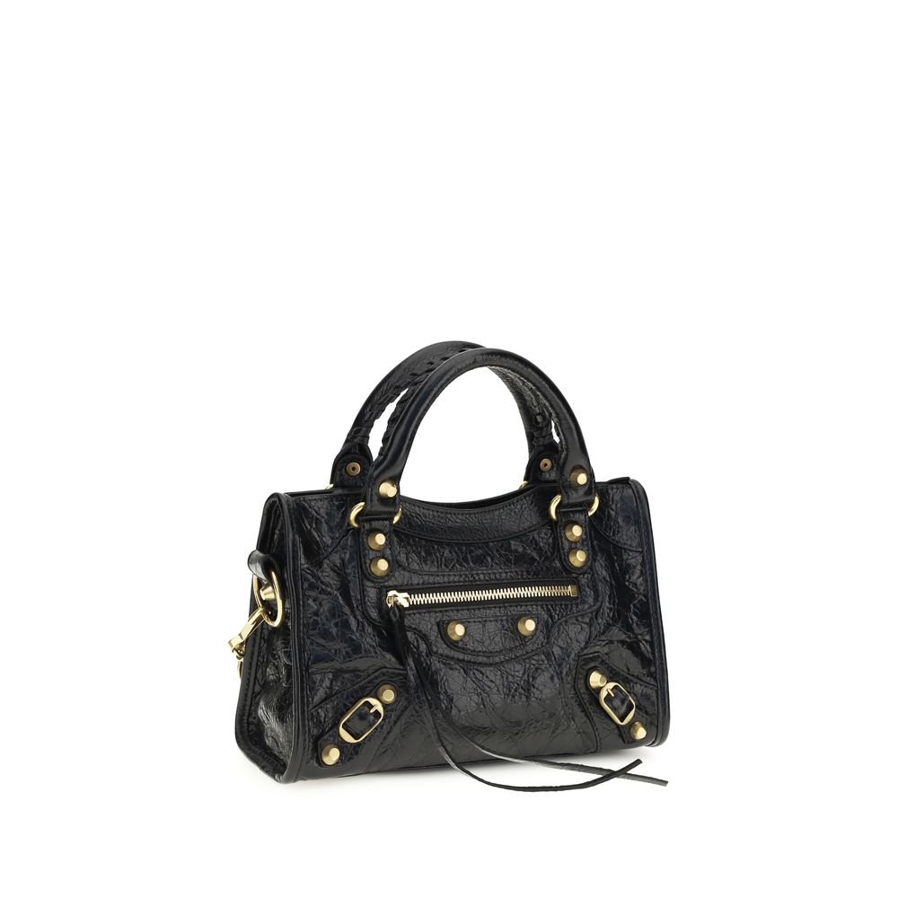 Balenciaga Balenciaga Black Lamb Ovis Aries Aries Handbag - Luxury | PrivéPolai