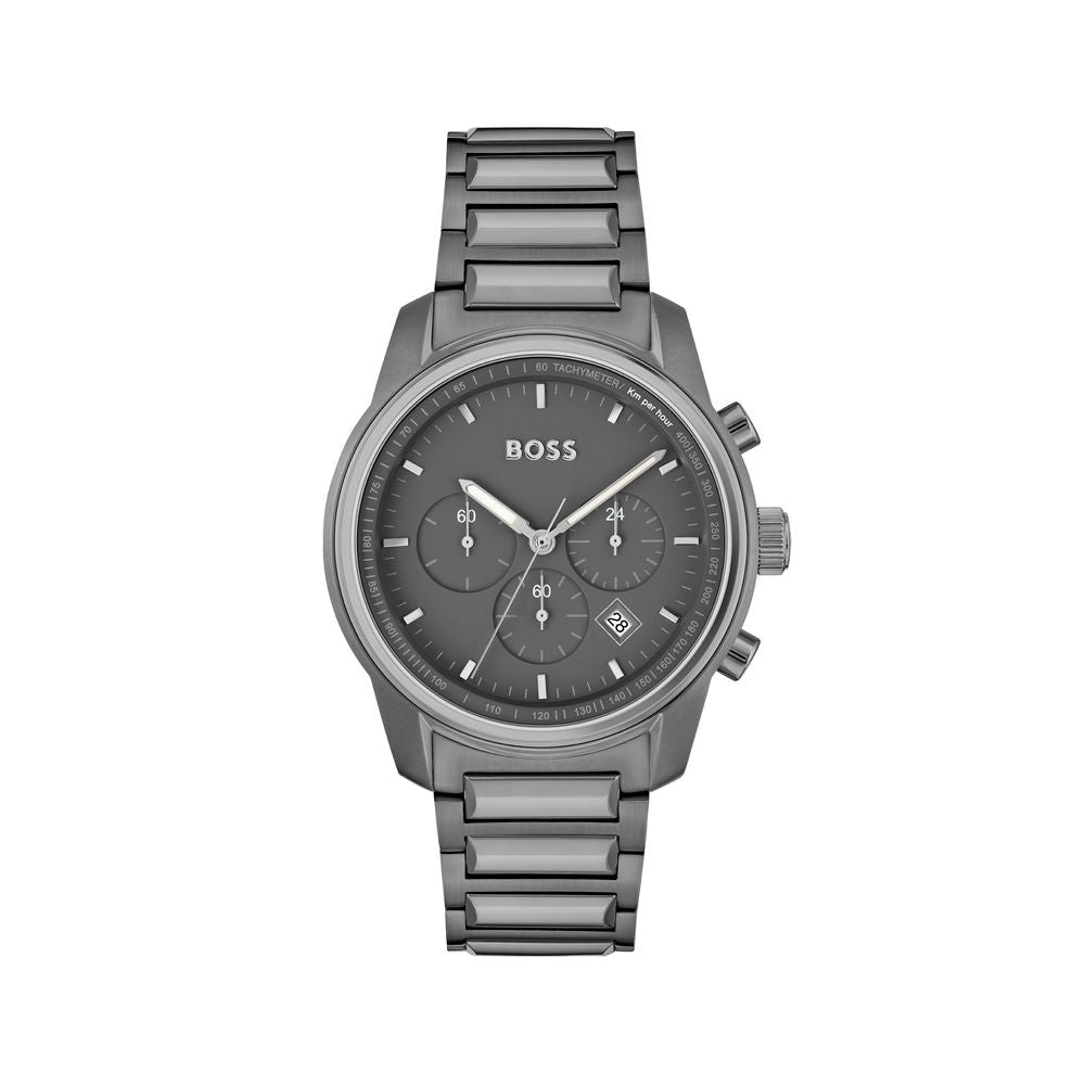 Hugo Boss Hugo Boss Gray Stainless Steel Dress Watch - Luxury | PrivéPolai