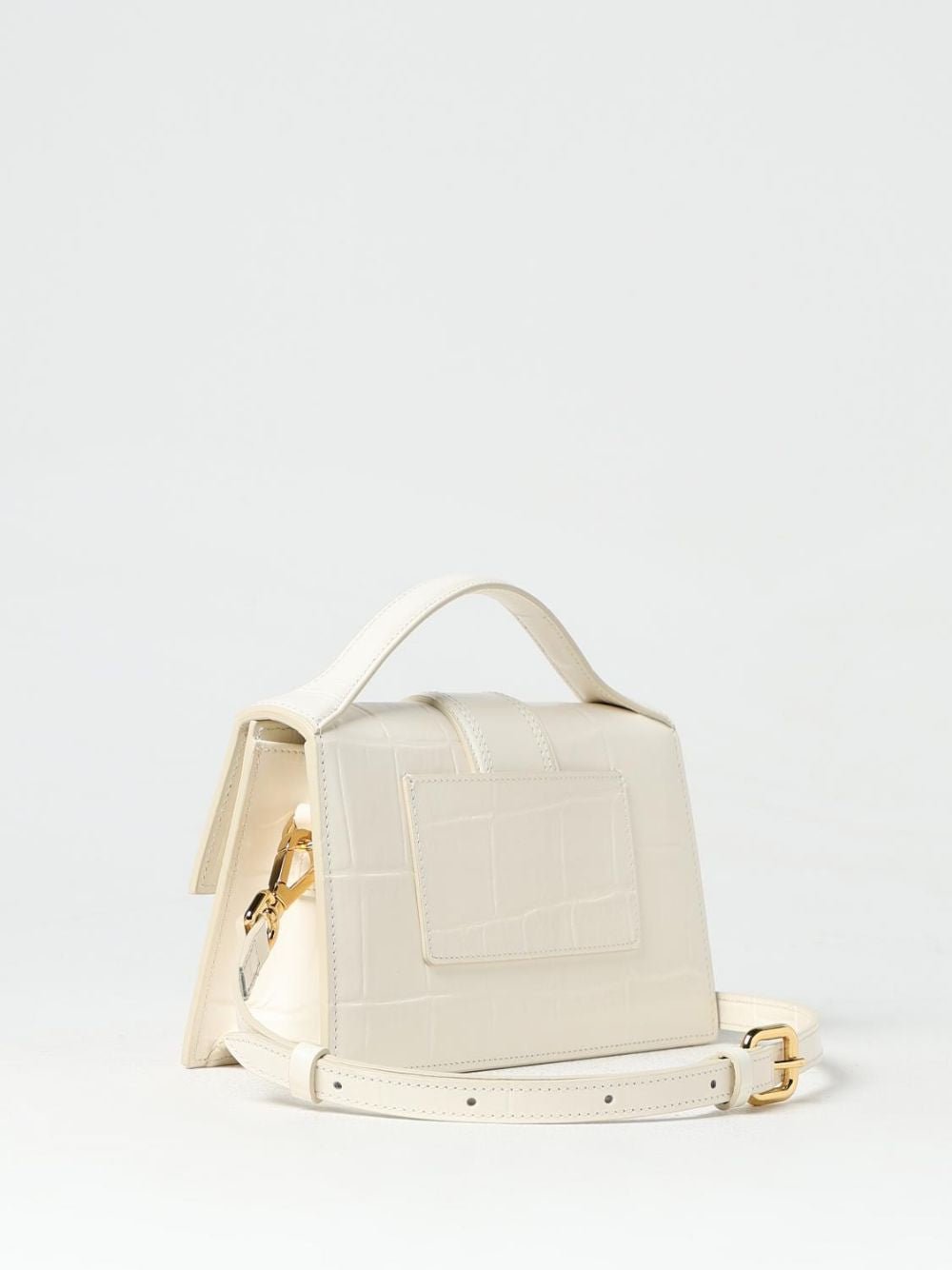 Jacquemus Jacquemus Ivory Cocco Le Grand Bambino Handbag - Luxury | PrivéPolai