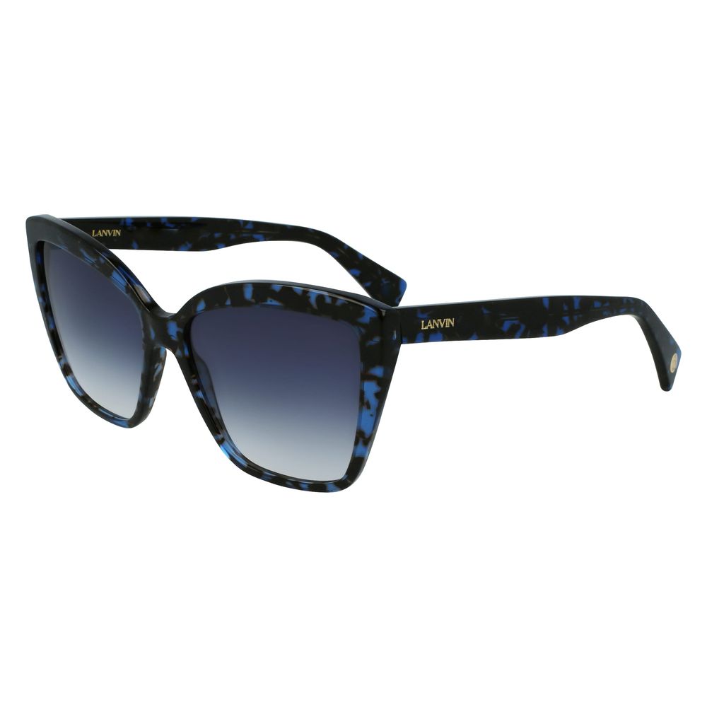 Lanvin Lanvin Blue Acetate Sunglasses - Luxury | PrivéPolai