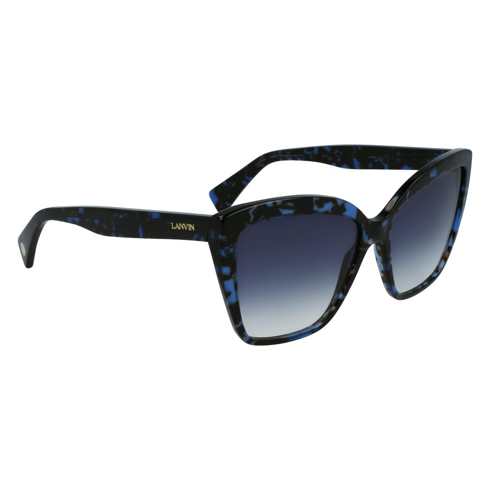 Lanvin Lanvin Blue Acetate Sunglasses - Luxury | PrivéPolai