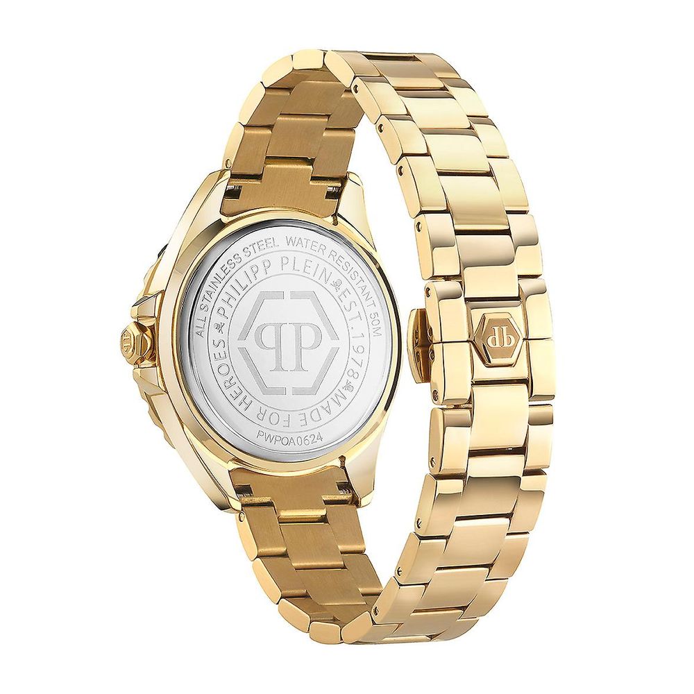 Philipp Plein Philipp Plein Gold Stainless Steel Dress Watch - Luxury | PrivéPolai