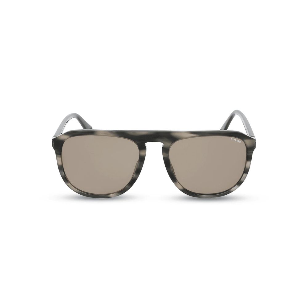 Police Police Brown Acetate Sunglasses - Luxury | PrivéPolai