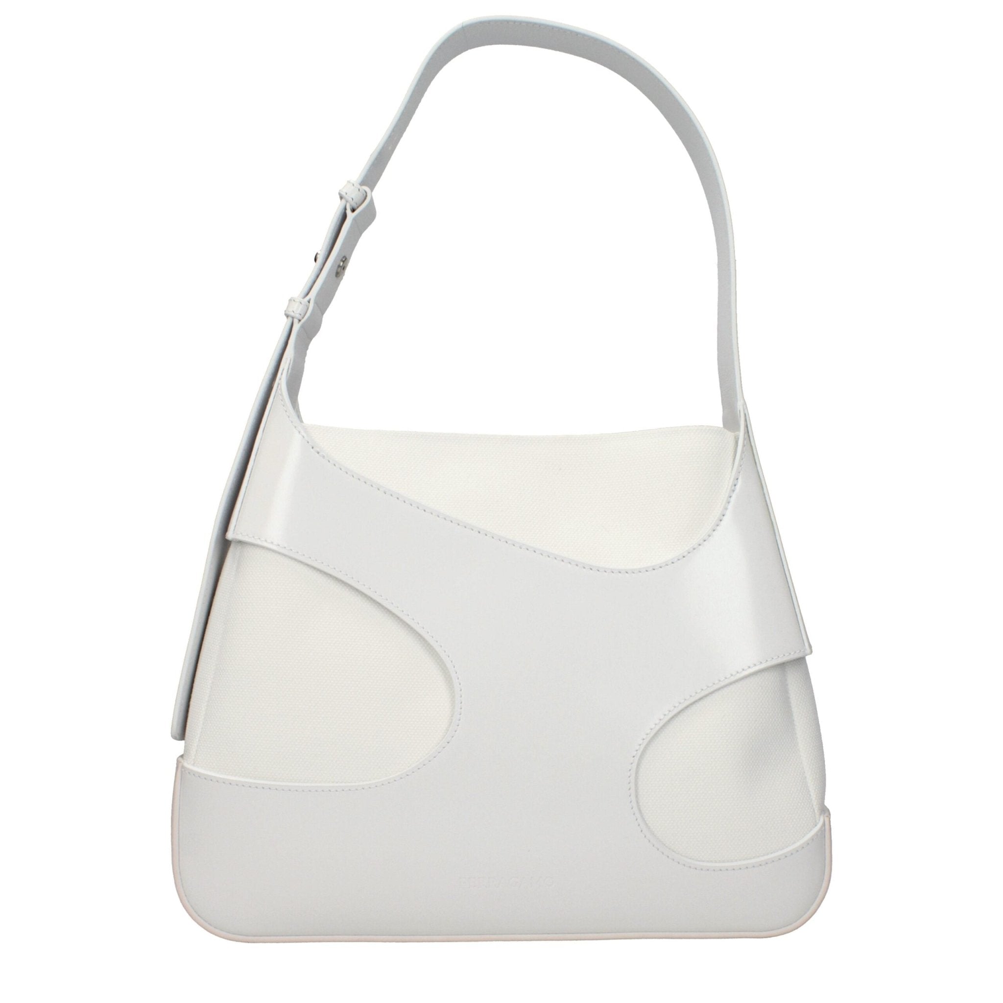 Salvatore Ferragamo Salvatore Ferragamo White Leather Shoulder Bag - Luxury | PrivéPolai