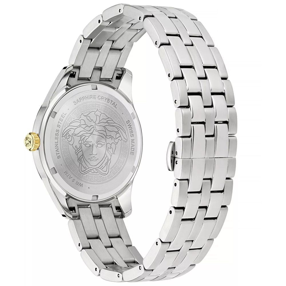 Versace Versace Gray Stainless Steel Dress Watch - Luxury | PrivéPolai
